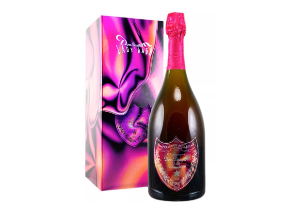 德阳回收唐培里侬香槟王Lady Gaga桃红香槟酒限量发光版2006/2008/2010年夜光版