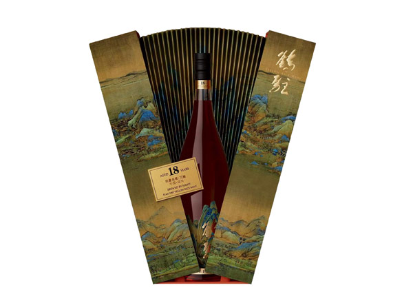 德阳鹤驻18年黄酒回收鹤驻新花雕18年珍藏版千里江山图